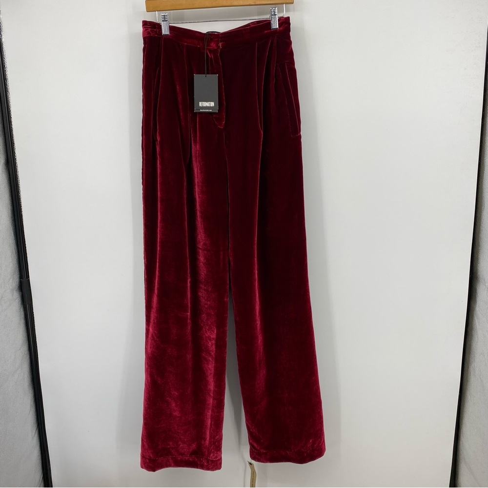NEW Reformation Jones Pant Size 4